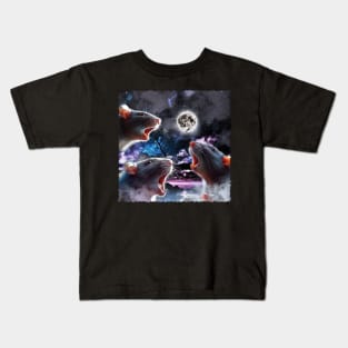 Furry Nobility Elevate Your Wardrobe with Rat Full T-Shirts Kids T-Shirt